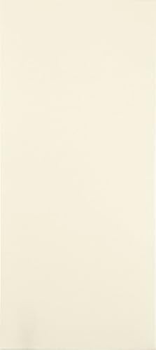 LUXPaper 4" x 9" Mini Presentation Folders | Two Pocket | Natural Linen | 100lb. Cover | 500 Qty - Image 3