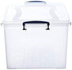 Superio 36 Quart Clear Plastic Storage Boxes with Lids, Stackable Organizer Containers, BPA-Free Storage Bins for Home, Office, School & Dorm, 6 Pack - Image 7