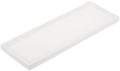 uxcell Bathroom Vanity Tray, 15.7" x 6" Silicone Soap Dispenser Trays, Shatterproof Kitchen Sink Organizer for Soaps Keys Candle Trinket, White by uxcell