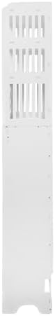 4-Tier Over The Toilet Storage Shelf,Over Toilet Organizer Rack, Above Toilet Shelf for Bathroom,Laundry,White - Image 5