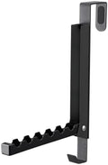 YAMAZAKI Home Smart Over The Door Coat Hook Organizer Collapsible Foldable Rack for Entryway Or Bedroom Closet - 2-Hook - Steel by Unknown
