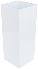 Umbrella Stand, Umbrella Holder for Entryway, Metal Square Umbrella Rack Organizer Freestanding, for Canes Walking Sticks (White) by Unknown