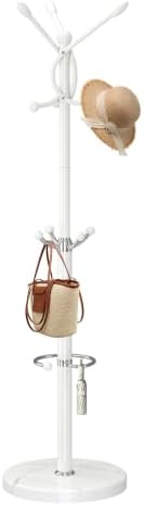 Metal Coat Rack, Modern Coat Rack Stand, Heavy Duty Coat Tree Stand by Unknown