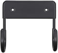 Multifunctional Stainless Steel Wall Mounted Ironing Board Hook Rack Dryer Storage Rack Practical Storage Rack Saves Space(Black) by Unknown