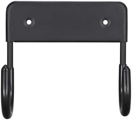 Multifunctional Stainless Steel Wall Mounted Ironing Board Hook Rack Dryer Storage Rack Practical Storage Rack Saves Space(Black) by Unknown
