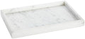 Juvale Large Marble Vanity Tray - Jewelry & Cosmetic Organizer with Drawer Organizer - Bathroom Display with Soap Tray - Home Accent Piece with Marble Decor - 11.7 x 7.7 x 1.1 in White by Juvale