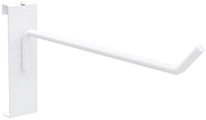 6'' Gridwall Hooks White, 25PCS Heavy Duty Gridwall Hangers by DEFINEYOURQUALITYLIFE