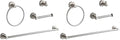 BGL Bathroom Accessory Set Brushed Nickel 4-Pieces Bathroom Towel Rack 24 Inches Adjustable Bathroom Hardware Set (Pack of 2) by BGL