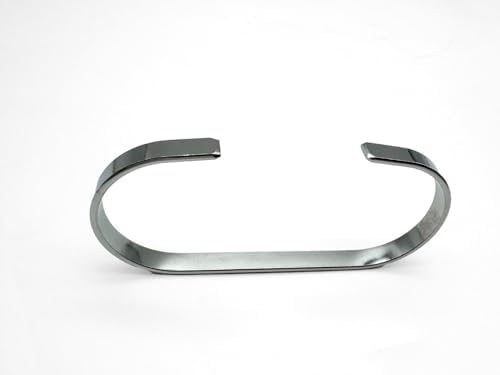 NAHANCO C Shaped Accessory Hook Hanger, Chrome – 100 Count - Image 3