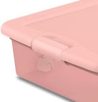 Sterilite Wheeled Latching Box w/Lids for Home & Office, 56 Quart, 12-Pack - Image 7