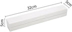 Reusable Cling Film Cutter Dispenser Adjustable Plastic Wrap Cutter Multifunctional Tin Foil Cling Film Cutter Household Kitchen Accessories for Cooking Lover (Color : White) - Image 2