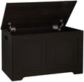 DINZI LVJ Storage Chest, Wooden Toy Box, Espresso 31.5" L by DINZILVJ