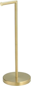 BWE Brushed Gold Toilet Paper Holder Stand, SUS304 Stainless Steel Modern by BWE