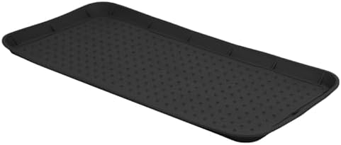 Silicone Umbrella Drip Tray for Entryway and Office Use, Black Non Slip Waterproof Umbrella Rack Drip Pan with Universal Compatibility and Easy Maintenance, Modern Minimalist by Unknown