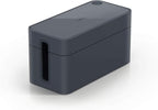 Durable, Cable Management Box, Graphite, Small by DURABLEOfficeProducts