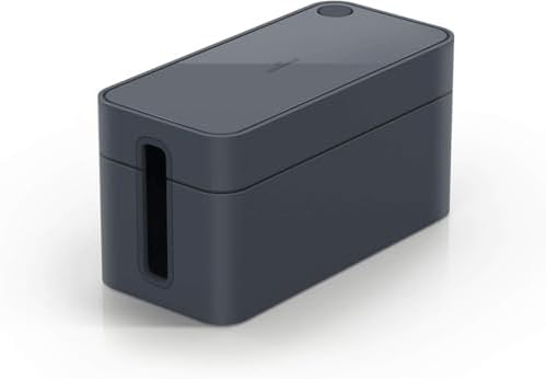 Durable, Cable Management Box, Graphite, Small by DURABLEOfficeProducts