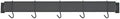 Cuisinart Chef's Classic 33-Inch Bar-Style Wall-Mount Pot Rack, Matte Black by Cuisinart