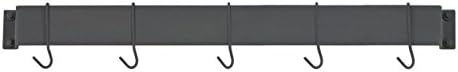 Cuisinart Chef's Classic 33-Inch Bar-Style Wall-Mount Pot Rack, Matte Black by Cuisinart