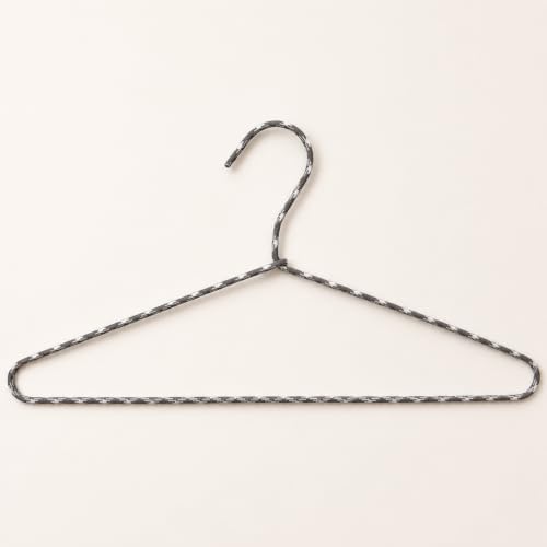 Clothes Hangers 30 Pack – Space Saving Fabric & Metal Hangers, Non-Slip Pant & Coat Hangers, Room Essentials, Closet, Durable Wardrobe Storage, Suits & Pants – Natural/White - Image 6
