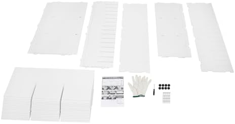Literature Organizer,Desktop File Sorter Mail Center,Paper Storage Cabinet with 48 Slots Compartments,Suitable for Home School Office (48 Slots White) - Image 6