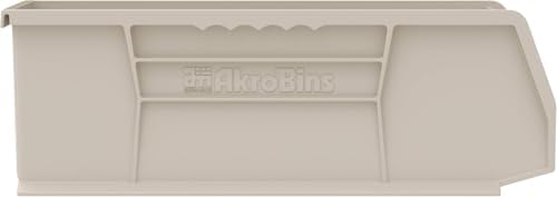 Akro-Mils 30234 AkroBins Plastic Storage Bins, 15"x5"x5", Clear, 12-Pack - Image 5