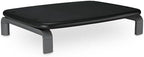 Kensington SmartFit Low Profile Monitor Stand for up to 40lbs screens, Compact Desktop Stand Riser 3 Height Adjustable, Laptop Stand for Desk, PC Stand, Monitor Riser 9"x3"x11.5" - Gray K60087F by Unknown