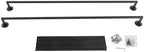 Wall Mounted Scarf Rack, 10 Tiers Metal Ribbon Display Rack, Silk Hijab Hanger Storage Organizer, Multifunctional Belts Towel Holder for Accessory Store, Bathroom, Gift Store, Flower Shop (Black) - Image 6