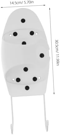 PRETYZOOM Wall Mounted Ironing Board Hanger Heat Resistant Iron Holder for Space Saving Storage Laundry Room Bathroom Design for Iron Ironing Board Organization - Image 2