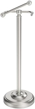 Toilet Paper Holder Stand Stainless Steel & Weight Base, No Tipping by WZKALY