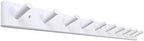 SKOLOO Wall Mounted Coat Rack 38", 10 Hooks, Bamboo, Shaker Style, White by SKOLOO