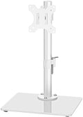 MOUNTUP Monitor Stand for Desk, Freestanding Monitor Mount Fits 13-32 inch Screen up to 19.8 lbs, Screen Stand with Swivel, Height, Rotation Adjustment, VESA Mount 100 x 100mm, 75 x 75mm by MOUNTUP
