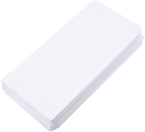 White Blank Cash Envelopes 100pcs Paper Organizer Xmas by Unknown