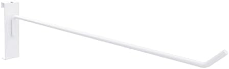 Gridwall Display Hooks 12inch, White, Pack of 50, Display Hangers by DEFINEYOURQUALITYLIFE
