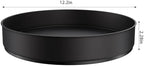 VAEHOLD Lazy Susan Stainless Steel Black Spice Rack Turntable for Pantry Cabinet - Decorative Trays Storage Containers Organizer for Kitchen Cabinet, Snacks, Bathroom (12 inches) - Image 2