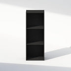Furinno Reed Closet Organizers and Storage, 3-Tier Closet Organizer, Open Shelf Closet Storage, for Wardrobe, Bedroom, Living Room, Blackwood - Image 7