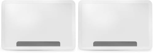 9" in-Wall TV Media Box, Recessed Cable Management Enclosure Fit for Apple & Roku & Fire TV, Seamless Structured Wiring Storage, Clutter-Free Wall Mount AV Solution (Pack of 2) by JINGTAO88
