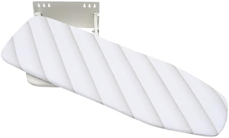 Wall Mounted Ironing Board, 37.4 x 7.55 Inch Foldable Heavy Duty Ironing Board, Removable Clothing Rack with Thickened Support Bar, Ironing Stand for Home, Laundry, Tailor, Clothing Store - Image 6