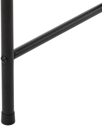 3-Tier Over Toilet Storage Rack, Black Steel Bathroom Space Saver Shelving Unit, 22.83x9.65x59.75 Inch, 30 lb Capacity - Image 5