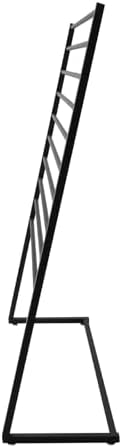 Scarf Display Stand, 10 Tier Metal Scarf Holder Organizer, Scarf Hanger Scarf Holder Scarf Organizer Belt Organizer Pants Rack Scarf Rack for Commercial Clothing Retail Store (Black, 100cm) - Image 6