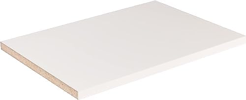 B&B HARDWARE Cabinet Shelves - Melamine 3/4'' Thick - Custom Organize Space with Stylish Cabinet Melamine Shelves - Perfect Solution for Home & Office - Cut to Size (9" Depth X 39 Inches Length) by BBHARDWARE