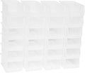 Akro-Mils 30220 AkroBins Plastic Storage Bins, 7"x4"x3", Clear, 24-Pack by Akro-Mils