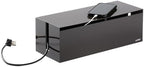Yamazaki Home Cable Management Box – Cord Organizer Box with Lid, Minimalist Cable Storage for Office, ABS Plastic by Unknown