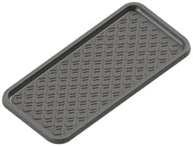 Sun Dolphin Boot Tray for Entryway Indoor, Heavy Duty Plastic Shoe Tray, Water Resistant Shoe Mat Tray Multipurpose Boot Mat by Unknown