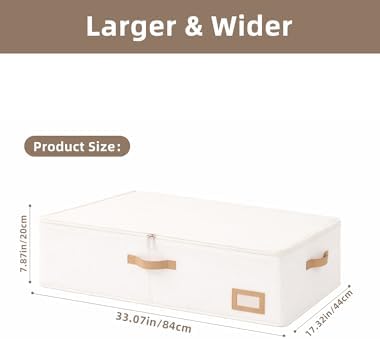 Wedding Dress Storage Box, Large Wedding Dress Preservation Box with 5 Cedar Wood Blocks, 30 Sheets of Acid-Free Tissue Paper, Microfiber Gloves, and Dust-Proof Bag-Beige Color - Image 2