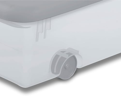Sterilite Wheeled Latching Box w/Lids for Home & Office, 56 Quart, 4-Pack - Image 6