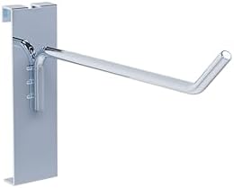 Grid Wall Hooks 4 Inch, Chrome, 50 Pack Gridwall Panel Hooks by DEFINEYOURQUALITYLIFE