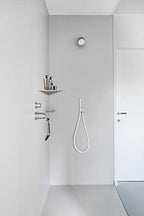 Genuine Marble Corner Shelf for Bathroom Shower Wall, 9"X9"X5/8", Both Sides Polished (CWMT9SHELF - Carrara White) - Image 6