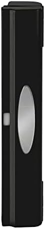 WENKO Refillable Aluminum Foil Organization and Storage, Foil and Plastic Wrap Dispenser with Slide Cutter for Kitchen Organization, Cling Film Holder, 14.96 x 2.05 x 2.64 in, Black Plastic by Wenko%2C+Inc.