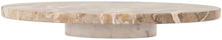 Creative Co-Op Scandinavian Round Marble Lazy Susan, Multicolor - Image 4
