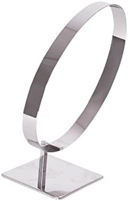 Stainless Steel Belt Display Stands Tabletop Artworks Belt Display Shelves Curved Shelf for Store Display Props Women Men (Primary Color) - Image 7